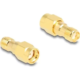   Delock Adapter RP-SMA-dugó apa SMA csatlakozóhüvely HBI59-1