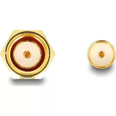 Delock Adapter RP-SMA-dugó apa SMA csatlakozóhüvely HBI59-1