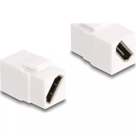   Delock Keystone modul HDMI anya - anya diagonális 8K 60 Hz fehér