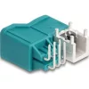 Delock HDMTD szimpla + Táptűs (Powerpin) apa hajlított PCB