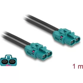 Delock HDMTD Z kábel dupla anya - HDMTD Z dupla anya 1 m