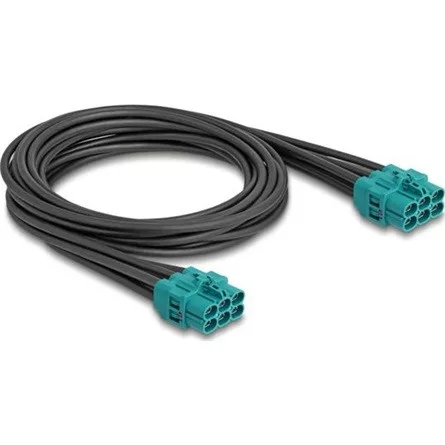 Delock HDMTD Z kábel hat anya - HDMTD Z hat anya 1 m