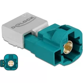   Delock HSD Z 2db táptű -> PCB 4pin PCB 2pin M/M adapter kék