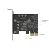 Delock ADA Delock 90431 2 portos SATA PCI Express Kártya - alacsony profilú formatényező