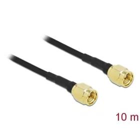   Delock SMA -> SMA M/M antenna kábel 10m fekete LMR/CFD100