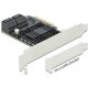 Delock 90498 5-port SATA3 PCIe x4 bővítőkártya