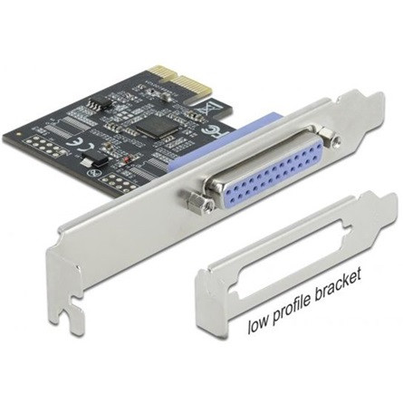 Delock 90500 1-port PCIe x1 párhuzamos port bővítőkártya