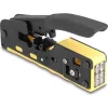Delock Krimpelő eszköz 6P/8P RJ45/RJ11 csatlakozókhoz Cat. 5/6/7 vágóval és csupaszítóval