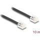Delock Telefon kábel RJ11 apa - RJ11 apa fekete 10 m