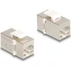 Delock Keystone modul, RJ45-aljzat - RJ45-aljzat, Cat.6 FTP
