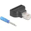 Delock RJ45 apa   sorkapocs csavarhúzóval Cat.5e