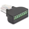 Delock RJ45 apa   sorkapocs csavarhúzóval Cat.5e