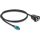 Delock Kábel HSD Z anya - RJ45 anya 1 m