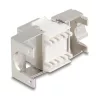 Delock Keystone modul, vékony / rövid RJ45 jack - LSA Cat.6A árnyékolt 180  szerszámmentes csatlakozó