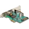 Delock 90760 2,5Gb/s PCIe x1 M12 hálózati adapter low profile (RTL8125B)