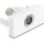 Delock Easy 45 Module IEC apa-F anya fehér