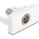 Delock Easy 45 Modul IEC anya - F anya fehér