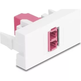   Delock Easy 45 Modul LC Duplex anya LC Duplex anya fehér / lila
