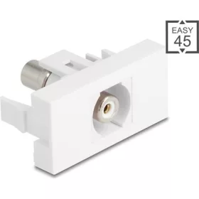 Delock Easy 45 modul RCA anya RCA anya fehér/fehér