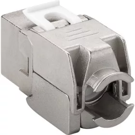   Delock Easy 45 modul DC 5,5 x 2,5 mm anya - DC 5,5 x 2,1 mm apa fehér