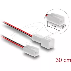 Delock Ventilátor bővítő kábel apa - anya 2 tűs 30 cm