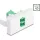Delock Easy 45 modul LC Duplex anya LC Duplex anya, lézeres védelem flip belső zöld/fehér