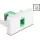 Delock Easy 45 modul SC Simplex anya SC Simplex anya lézeres védelmi flippel zöld/fehér belsejében