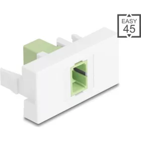   Delock Easy 45 Modul SC Simplex anya - SC Simplex anya limezöld / fehér