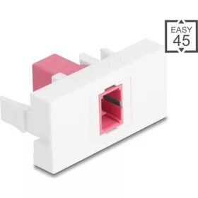   Delock Easy 45 Modul SC Simplex anya - SC Simplex anya lila / fehér