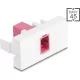 Delock Easy 45 Modul SC Simplex anya - SC Simplex anya lila / fehér