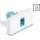 Delock Easy 45 Modul SC Simplex anya - SC Simplex anya aqua / fehér