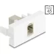 Delock Easy 45 Modul SC Simplex anya - SC Simplex anya bézs / fehér