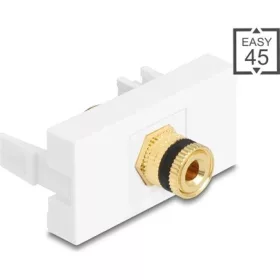   Delock Easy 45 Modul kötőoszlop a menetes anyához fekete/fehér