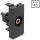 Delock Easy 45 modul RCA anya - RCA anya piros / fekete