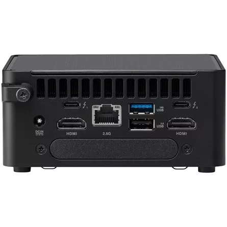 ASUS NUC 14pro/RNUC14RVHI300002I/Intel Core 3 100U/Intel Graphics/no Storage/no RAM/AX211.D2WG.NV/no OS/EU Cord/Tall Kit(L6)/EAN:4711387491409