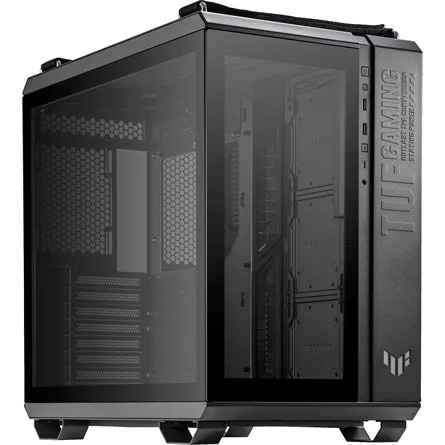 Asus TUF Gaming GT502 táp nélküli ablakos Mid Tower számítógépház fekete