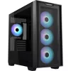Asus A21 Plus táp nélküli ablakos MT Mini Tower számítógépház fekete