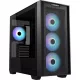 Asus A21 Plus táp nélküli ablakos MT Mini Tower számítógépház fekete