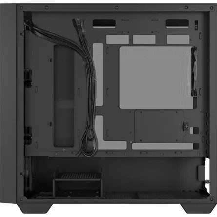 Asus A21 Plus táp nélküli ablakos MT Mini Tower számítógépház fekete