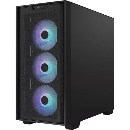 Asus A21 Plus táp nélküli ablakos MT Mini Tower számítógépház fekete