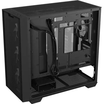 Asus A21 Plus táp nélküli ablakos MT Mini Tower számítógépház fekete