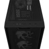 Asus A21 Plus táp nélküli ablakos MT Mini Tower számítógépház fekete