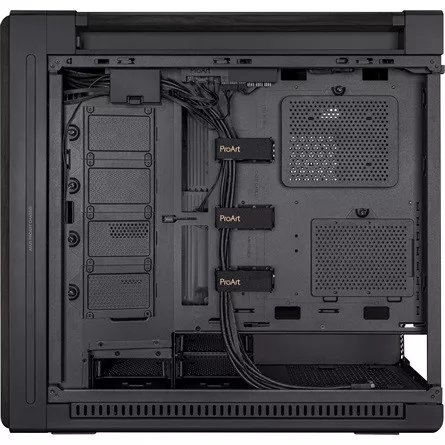 Asus ProArt PA602 táp nélküli ablakos Mid Tower számítógépház fekete
