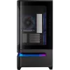 Asus Prime AP202 ARGB táp nélküli ablakos MT Mini Tower számítógépház fekete