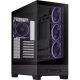 Asus A31 Plus táp nélküli ablakos Mid Tower számítógépház fekete