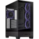 Asus A31 Plus táp nélküli ablakos Mid Tower számítógépház fekete