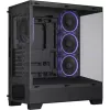 Asus A31 Plus táp nélküli ablakos Mid Tower számítógépház fekete