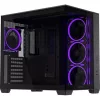 Asus A32 Plus táp nélküli ablakos Mid Tower számítógépház fekete