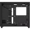 Asus Prime AP303 Tempered Glass táp nélküli ablakos Mid Tower számítógépház fekete