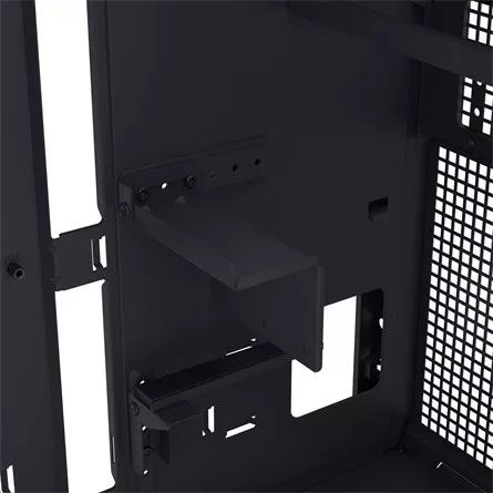 Asus Prime AP303 Tempered Glass táp nélküli ablakos Mid Tower számítógépház fekete